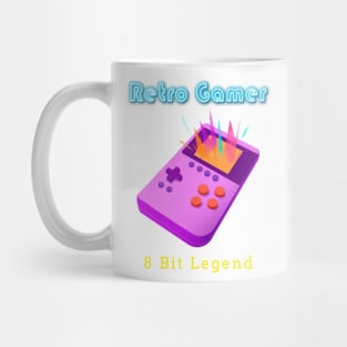 Retro Gamer Logo 26 Mug